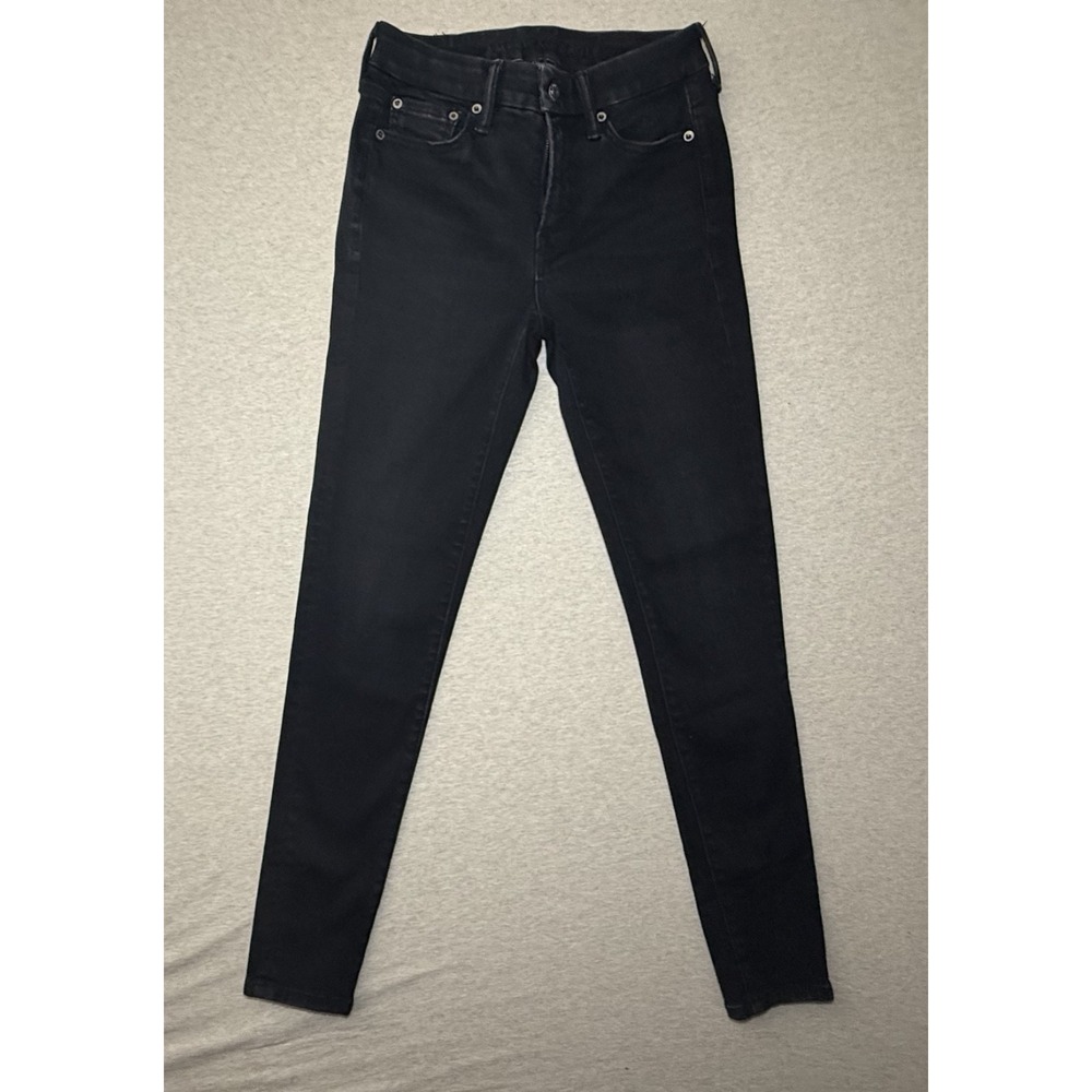 American Eagle. Luxe Strech. Jegging. black jeans. size 4 slim
